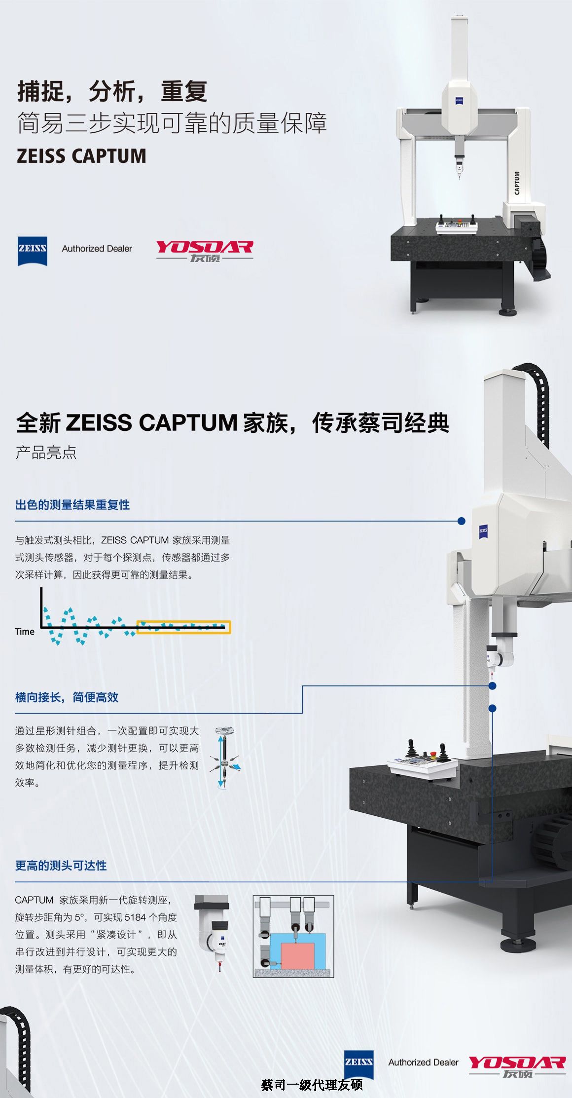 东营蔡司三坐标CAPTUM